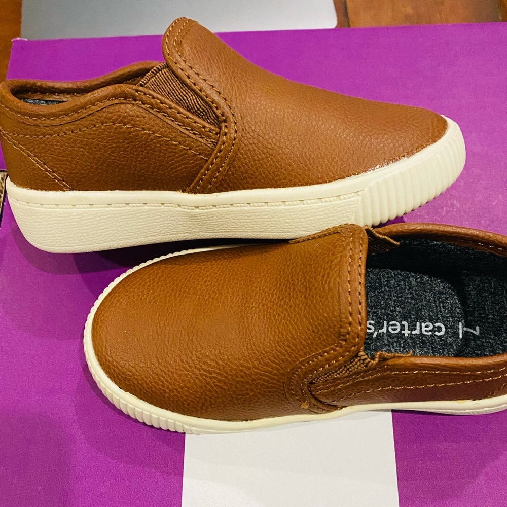 Carter's Boys Slip On shoes - Brown - Size: 7